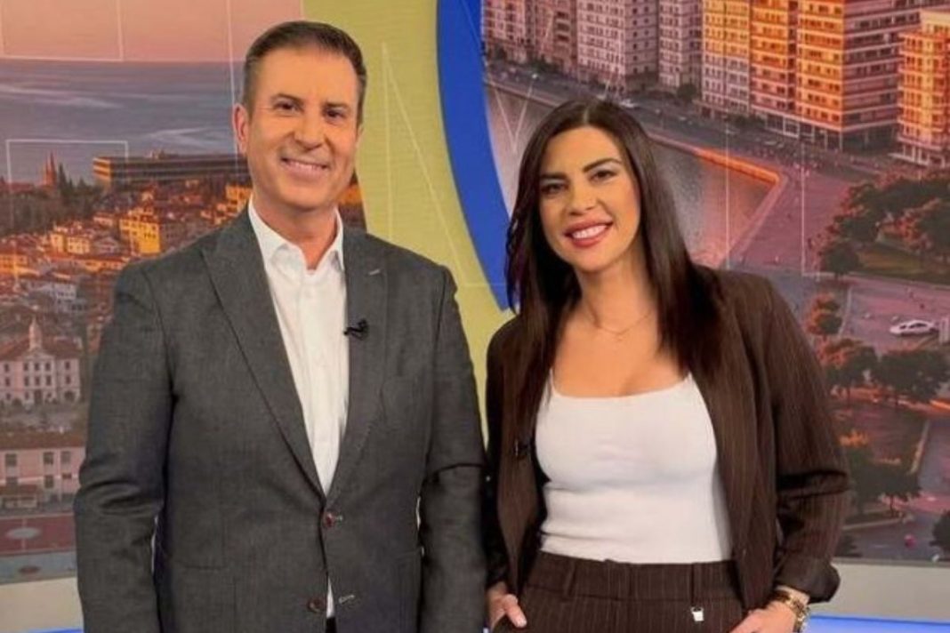 Από μελαχρινή σε ξανθιά ο Παναγιώτης Στάθης - Αυτή είναι η νέα του συμπαρουσιάστρια;