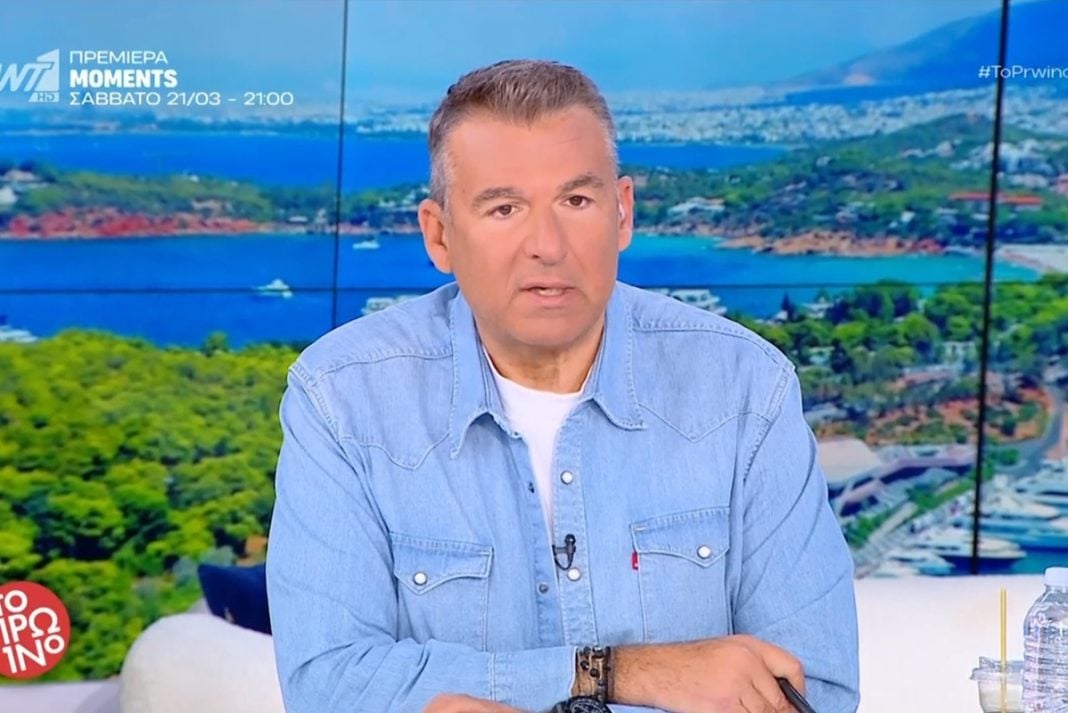 Λιάγκας σε TV αμόκ - Χαμός στα social μετά το βρίσιμο του παρουσιαστή στην αρχισυντάκτρια της εκπομπής