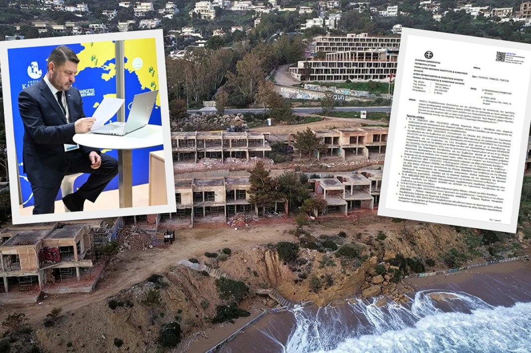 Παράνομες οι εργασίες στο ξενοδοχείο - φάντασμα στην Αλθέα: Πόρισμα κόλαφος
