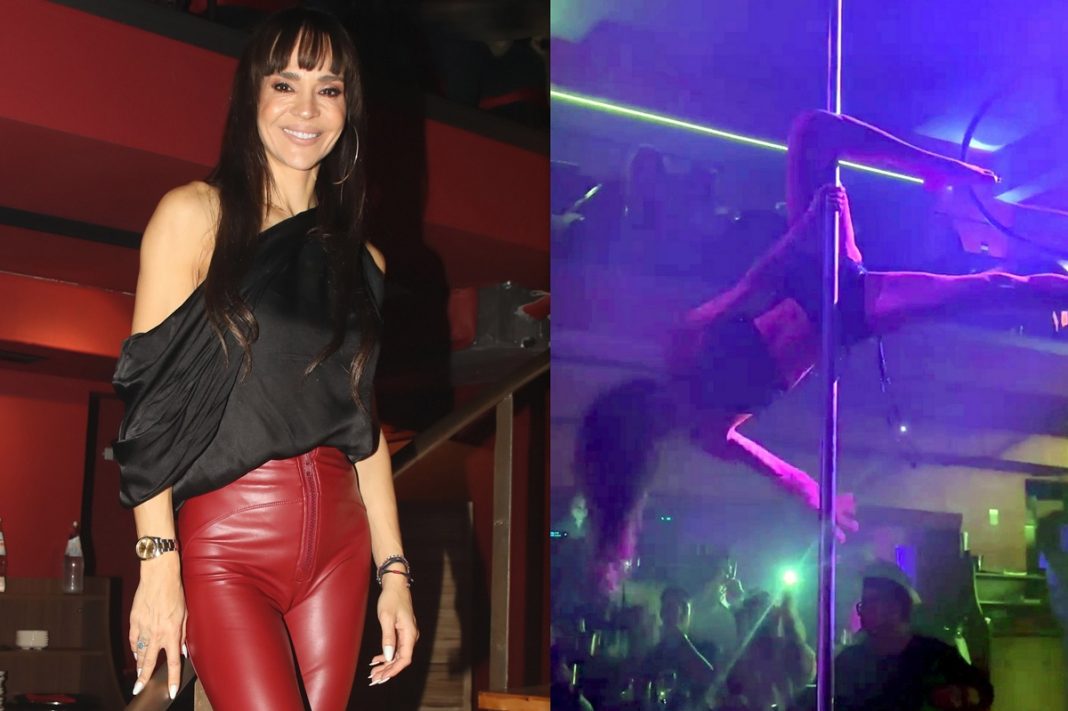 Η Νικολέττα Καρρά εντυπωσιάζει κάνοντας pole dancing