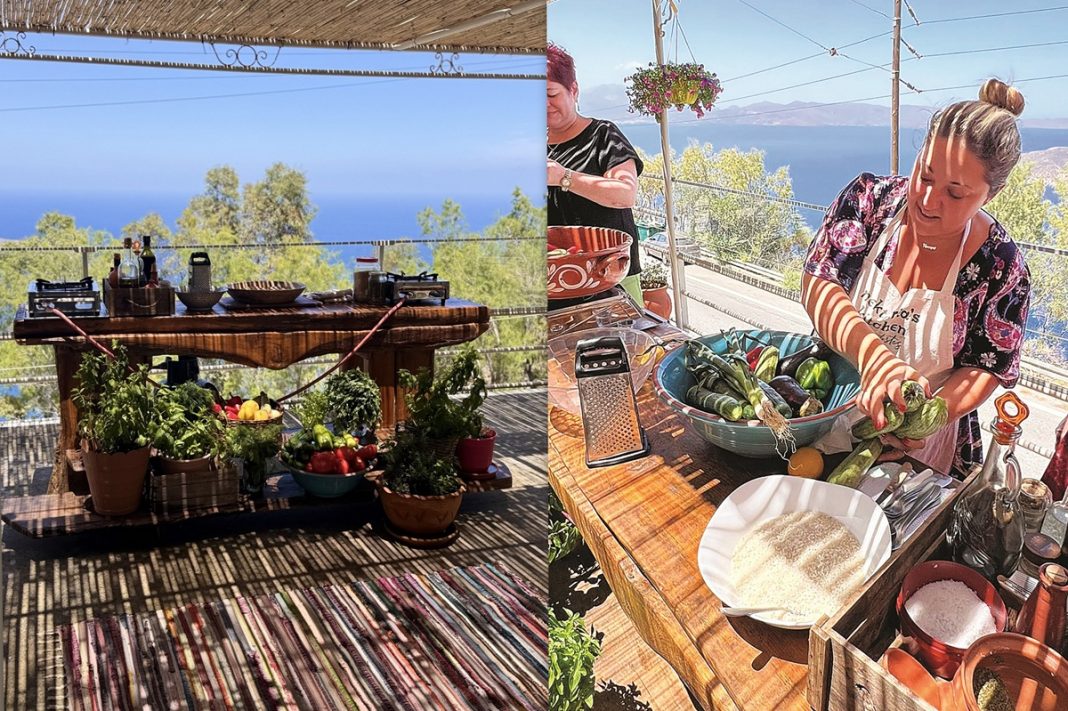 Πώς η Κρητικιά σεφ Νεκταρία Κοκκινάκη έγινε «καθηγήτρια» κρητικής κουζίνας