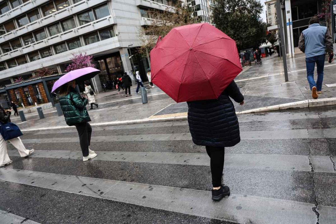 Μεταβολή του καιρού με βροχές και πτώση θερμοκρασίας