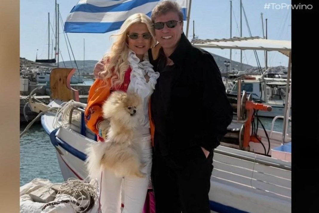 Η Μαρίνα Σταυράκη μιλά πρώτη φορά δίπλα στο νέο της σύντροφο: «Είμαι πολύ ωραία»
