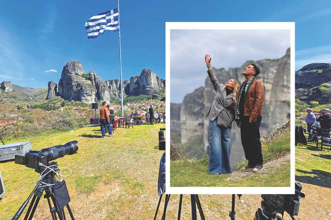 Στον ιερό βράχο με «αγγελικές» ψαλμωδίες