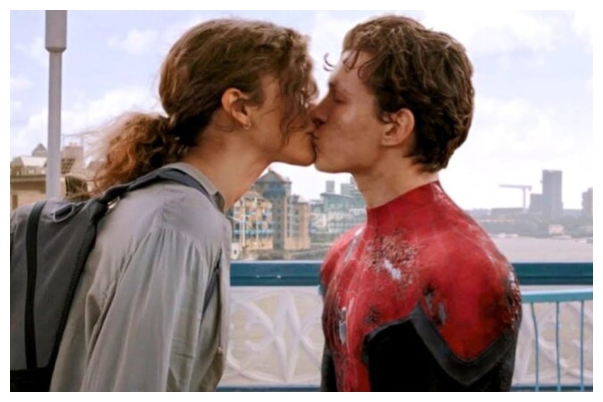 Ζεντάγια και Τομ Χόλαντ στο Spiderman