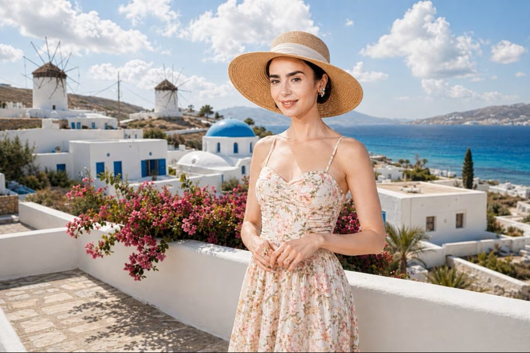 Η Emily in Paris έρχεται Μύκονο – Πυρετός προετοιμασιών για τα γυρίσματα με τη Λίλι Κόλλινς