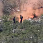 Φωτιά τώρα στο Κρυονέρι Αττικής: Στο σημείο 12 πυροσβέστες με 6 οχήματα