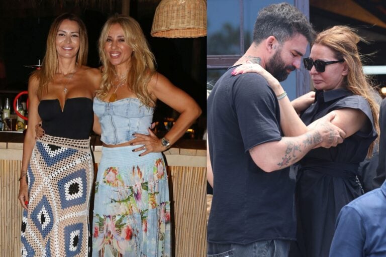 Κηδεία Μαστροκώστα: Η Καλάβρια έπεσε στην αγκαλιά του Αλεξάνδρου με λυγμούς