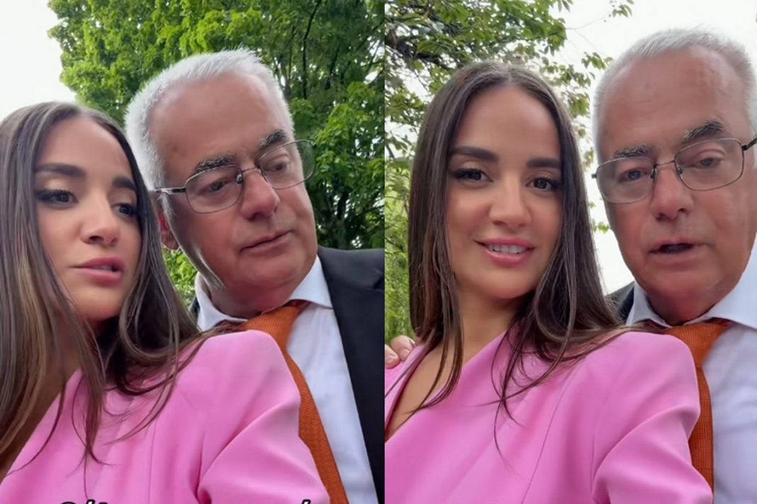 Η Ρία Ελληνίδου στο Tik Tok με τον μπαμπά της!