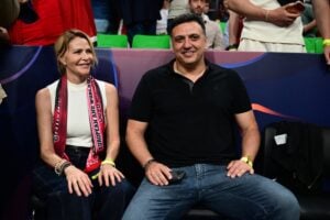 Μπαλατσινού και Κικίλιας στις κερκίδες του Final Four για τον Ολυμπιακό