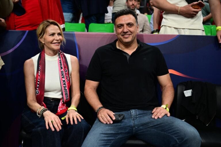 Μπαλατσινού και Κικίλιας στις κερκίδες του Final Four για τον Ολυμπιακό