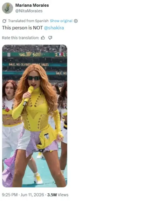 Σχόλια για τη Σακίρα στο Μουντιάλ