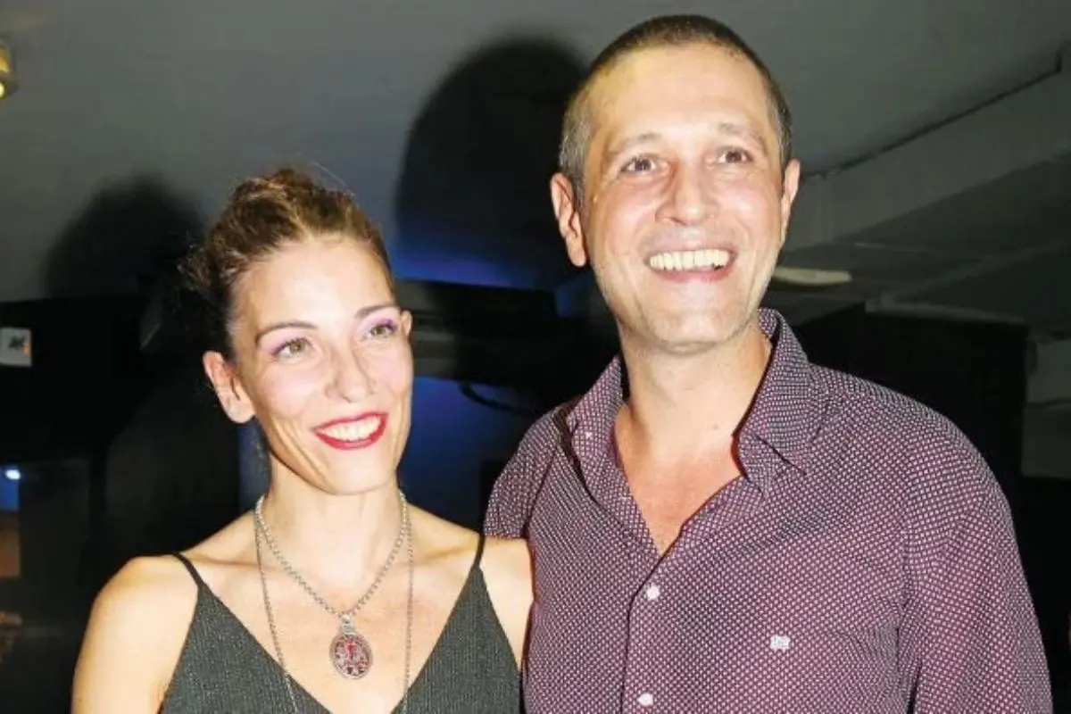 Ο Αιμίλιος Χειλάκης με την Αθηνά Μαξίμου