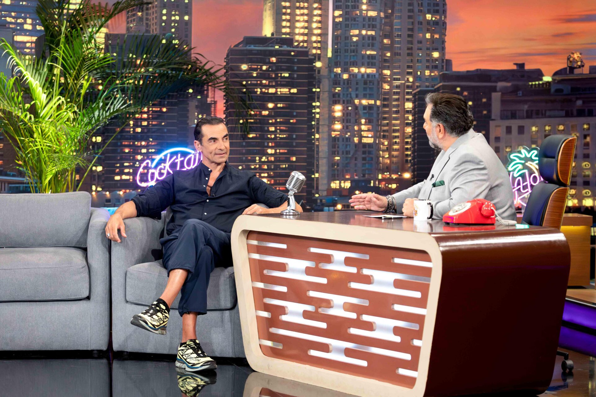 Ο Αλέκος Συσσοβίτης στην εκπομπή The 2night show