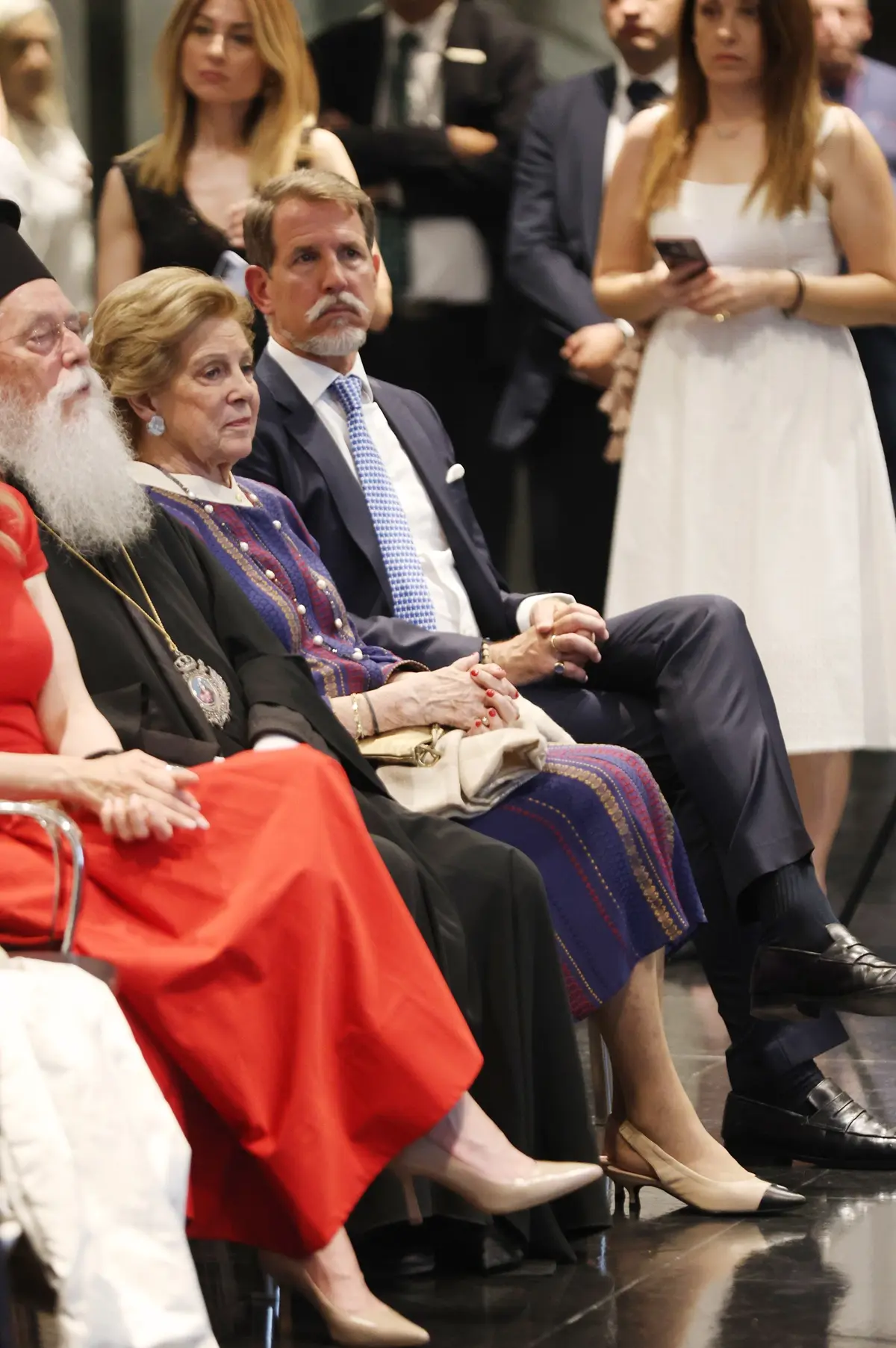 Η Άννα Μαρία και ο Παύλος Ντε Γκρες στην επίσημη πρεμιέρα του ντοκιμαντέρ «Η γυναίκα πίσω από τον Έλγιν»