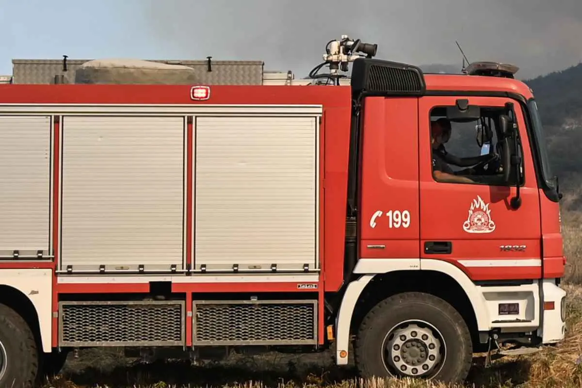 Στην κατάσβεση συμμετέχουν πυροσβέστες, πεζοπόρα τμήματα, δύο αεροσκάφη και ένα ελικόπτερο.