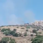 Συναγερμός στην Κερατέα: Σηκώθηκαν ελικόπτερα για τη φωτιά στην Πλάκα