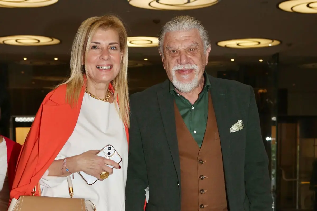Ο Γιάννης Βούρος και η Έλενα Κώνστα