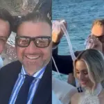 Γιώργος Λιάγκας: Κουμπάρος σε γάμο φίλου του στα νότια προάστια
