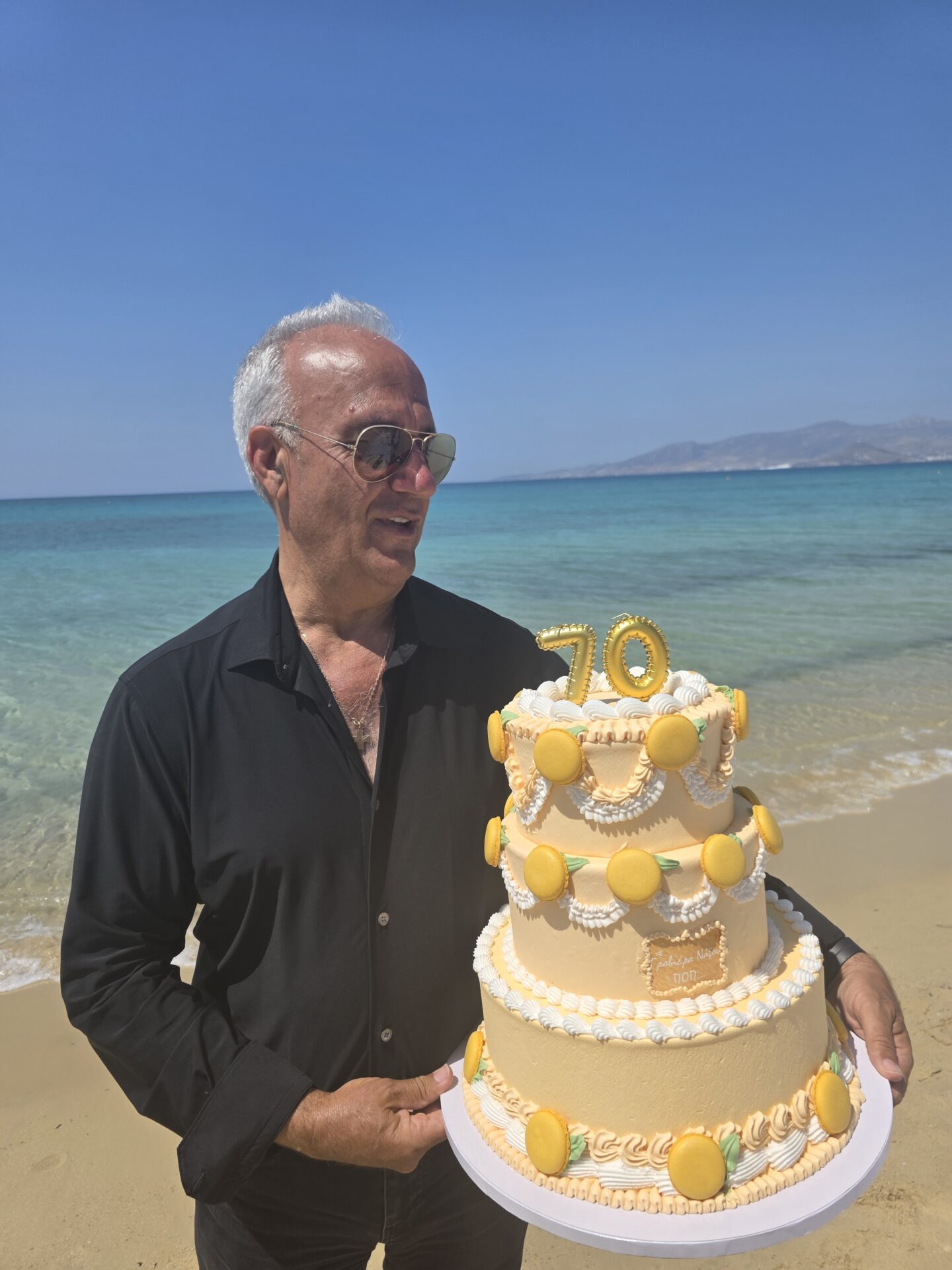 Ο Δημήτρης Καπούνης, πρόεδρος της Ένωσης Αγροτικών Συνεταιρισμών Νάξου