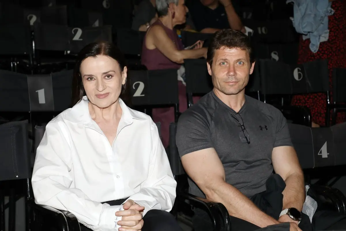 Η Καραμπέτη με τον σύντροφό της