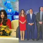 Εντυπωσιακή η Κίμπερλι Γκίλφοϊλ στη συνάντηση με τον υπουργό Σταύρο Παπασταύρου