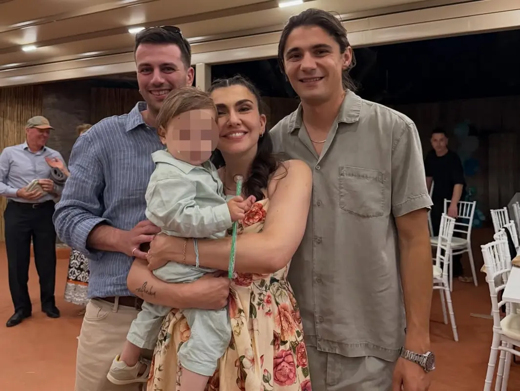 Βαπτιση γιου Κώστα Νικούλι