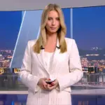 Λένα Φλυτζάνη: Η πρώτη εμφάνιση στο κεντρικό δελτίο ειδήσεων του ΣΚΑΪ