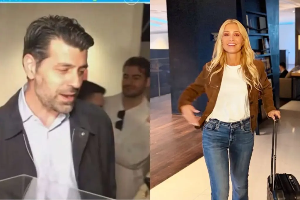 Η Νατάσα Θεοδωρίδου με τον Καρυπίδη