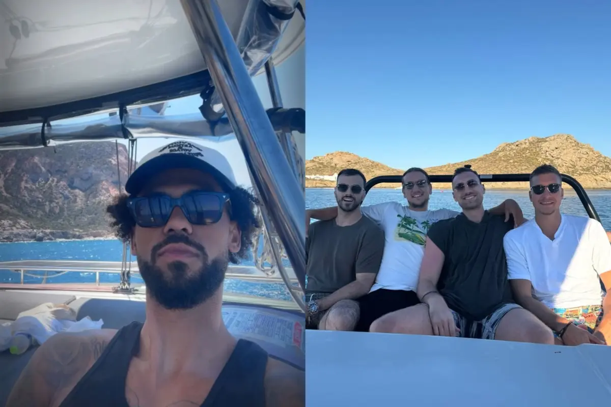 Οι παίκτες του Ολυμπιακού στα νησιά!