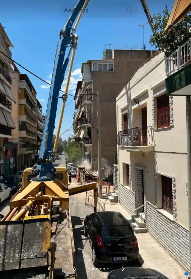 Κατάρρευση πολυκατοικίας στα Πετράλωνα