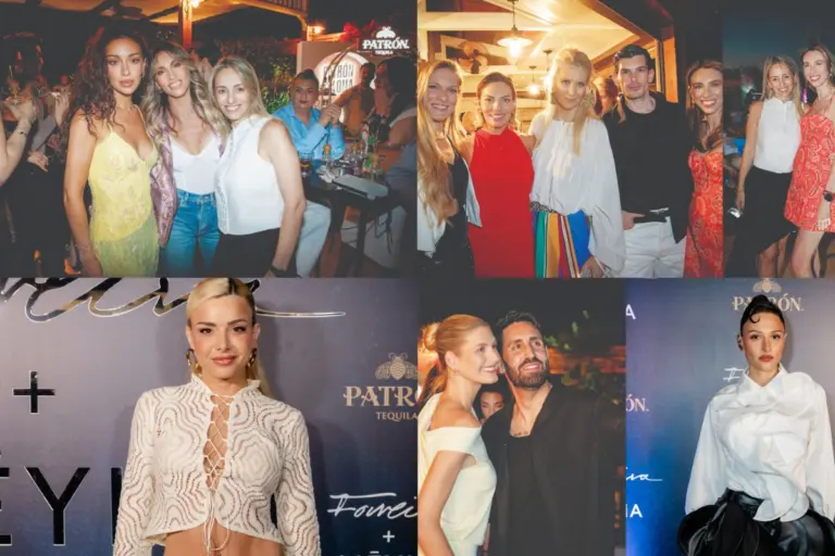Λαμπερό rooftop cocktail party