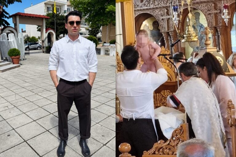 Ο Σπύρος Χατζηαγγελάκης έγινε νονός!
