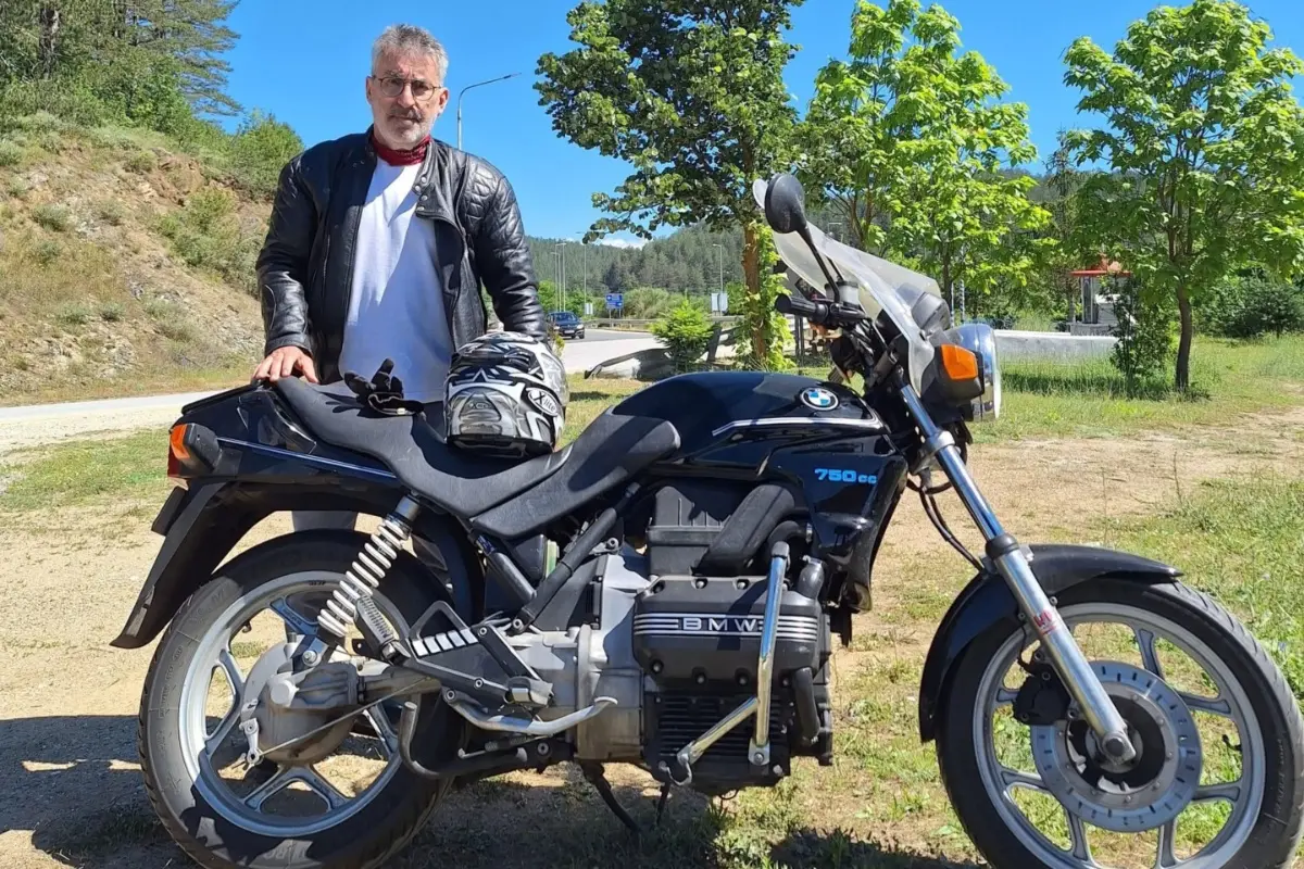 Ο Θεόφιλος Ξανθόπουλος «easy rider»