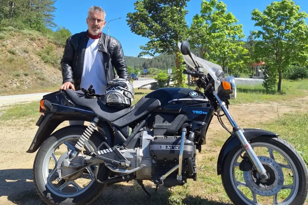 O Θεοφίλος Ξανθόπουλος «easy rider»