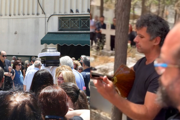 Αποκλειστικό! Το μπουζούκι και το τραγούδι που «ράγισαν» καρδιές στην κηδεία του Σωτήρη Τσόγκα