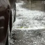 Ξαφνική χαλαζόπτωση στα Ιωάννινα άλλαξε το καλοκαιρινό σκηνικό