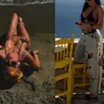 Κι όμως είναι μαμά τριών παιδιών! Αναστάτωσε την Τήνο με τα μικροσκοπικά της μαγιό!