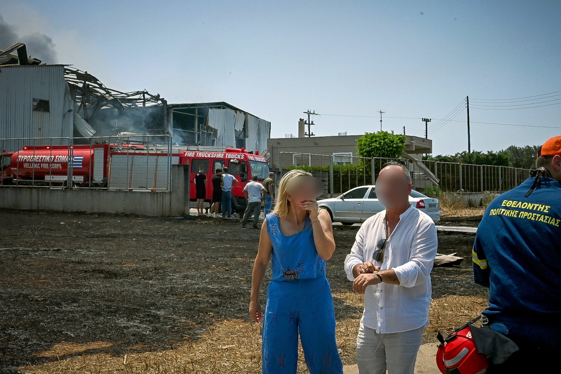 Έκρηξη και πυρκαγιά σε εργοστάσιο