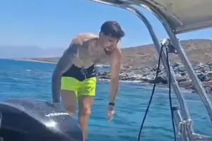 Χουάντσο Ερνανγκόμεθ... σε ρόλο entertainer