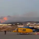 Αναζωπυρώθηκε η φωτιά στην Πάρο -  Ολονύχτια μάχη με τις φλόγες