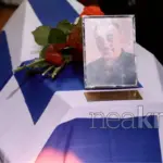 Το τελευταίο «αντίο» στον ήρωα πυροσβέστη Μανώλη Στρατιδάκη