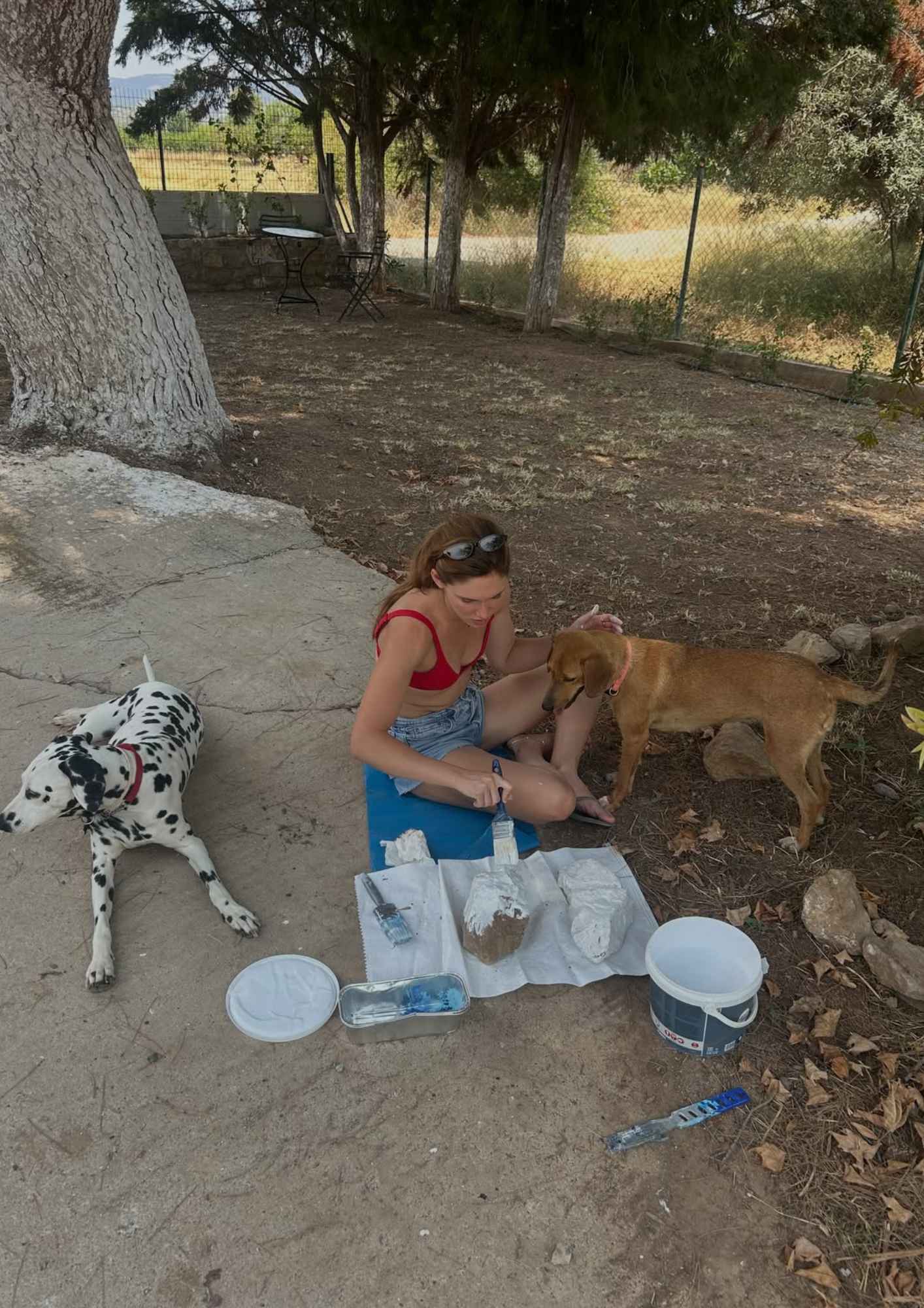 Η Αφροδίτη Λιάντου και ο Αλέξανδρος Σκουρλέτης απολαμβάνουν ήρεμες στιγμές μακριά από τις επαγγελματικές τους υποχρεώσεις.