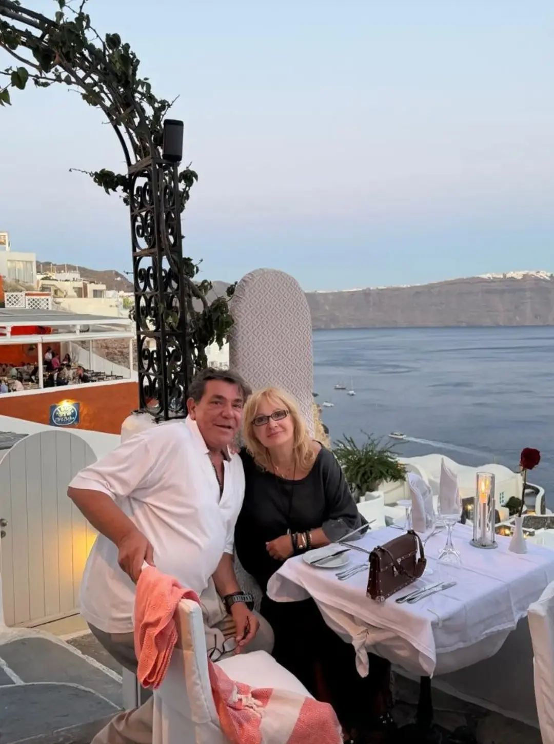 Αγγελικη Νικολούλη σε διακοπές
