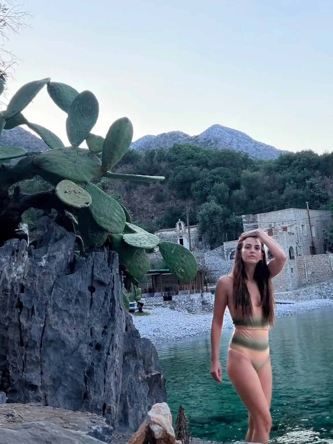 Η Αναστασία Παντούση διακοπές