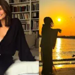 Αντιγόνη Κουλουκάκου: Παραμυθένιο ηλιοβασίλεμα στην παραλία με τον γιο της