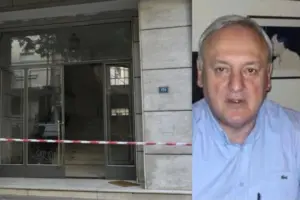 Εξελίξεις στη δολοφονία του Σταύρου Γεωργίου - Βίντεο δείχνει τον ποινικολόγο να μπαίνει στο γραφείο του με ακόμη ένα άτομο