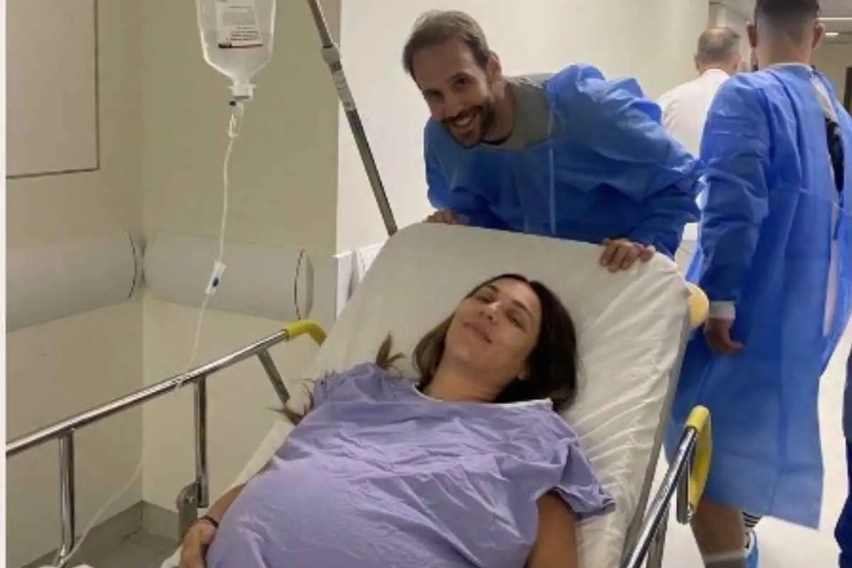 Η Ελεάνα Παπαϊωάννου μετά τη γέννηση της δεύτερης κόρης της