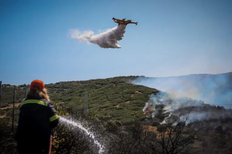 Διπλός συναγερμός για φωτιές σε Έβρο και Χαλκιδική – Εναέρια μέσα και drone στη μάχη