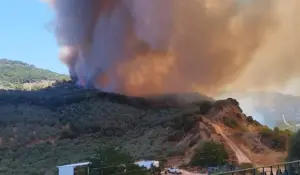 Μεγάλη φωτιά στο Κομπότι Άρτας – Ήχησε το 112 για εκκένωση